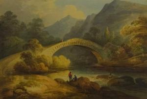 Nicholson George 1787-1878,Bridge at Egton near Whitby,David Duggleby Limited GB 2021-04-16