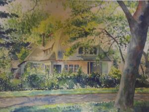 NICHOLSON Lynette M,a house and garden,Crow's Auction Gallery GB 2017-06-07
