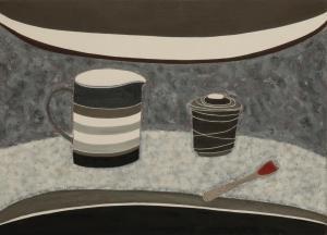 NICHOLSON Rachel 1934,Theme on a Japanese Pot,1993,Duke & Son GB 2023-04-06