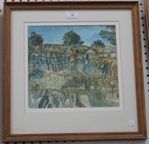 NICHOLSON Robert 1920-2004,Majorca,1965,Tooveys Auction GB 2016-05-18