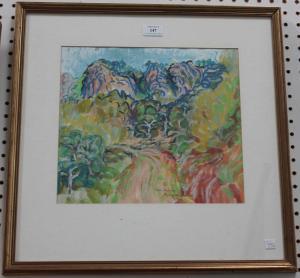 NICHOLSON Robert 1920-2004,San Felieu,1981,Tooveys Auction GB 2016-05-18