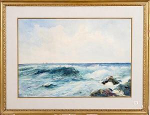 NICHOLSON S.G 1800-1900,Surf scene,Dargate Auction Gallery US 2013-03-16