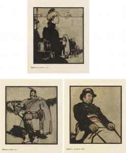 NICHOLSON William 1872-1949,London Types, William Heinemann,Christie's GB 2009-04-09