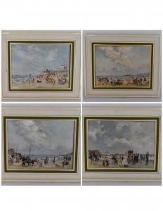 NICKLESS WILL 1902-1979,beach scenes intricately detailing the busy Englis,Criterion GB 2023-02-15