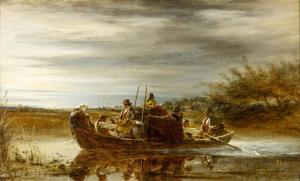NICOL Erskine 1825-1904,River Landscape,1857,Adams IE 2025-03-26