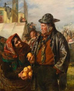 NICOL Erskine 1825-1904,The Children's Fairing,1870,Morgan O'Driscoll IE 2025-04-08