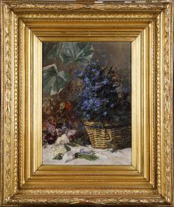 NICOLAAS STORM VAN S GRAVESANDE Carel 1841-1924,Nature morte aux fleurs,Galerie Moderne 2017-06-20