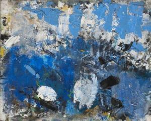 NICOLAI Nicolas 1900-1900,Abstraction bleue,Piasa FR 2012-03-12