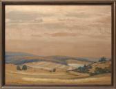NICOLAUS Martin 1870-1945,Weite, sommerliche Landschaft,1934,Bloss DE 2015-10-05