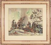 NICOLL James McLaren, Jim 1892-1986,Untitled (Landscape),Lando Art Auction CA 2018-02-25