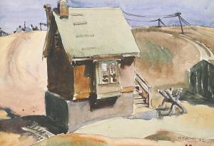 NICOLL Marion Florence 1909-1985,Old House - Bowness,1935,Levis CA 2024-04-21