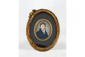 NIEBOUR J,Male portrait,1812,Auktionshaus Dr. Fischer DE 2015-12-03