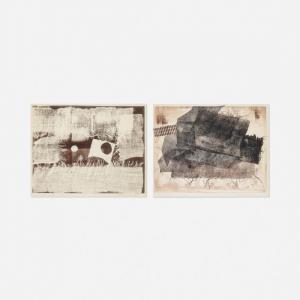 NIELS Andersen Yde 1888-1952,Untitled (two works),1961,Wright US 2018-08-09