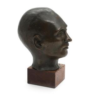 Nielsen Carl Vilhem 1890-1961,Male head,Bruun Rasmussen DK 2024-02-27