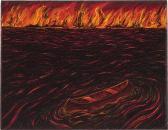 nielsen margaret 1948,Untitled (Lake on Fire),1984,Los Angeles Modern Auctions US 2017-10-22