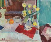 NIELSEN Poul 1920-1998,Still life with flowers,Bruun Rasmussen DK 2021-08-24