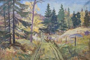 NIELSEN Svend 1908-1993,Forest scenery,Bruun Rasmussen DK 2022-08-18