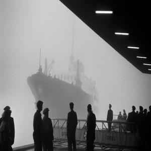 NIELSEN Vittus,DFDS ferry in the port of Copenhagen,1951,Bruun Rasmussen DK 2013-06-03