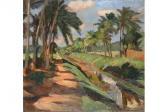 NIEMANTSVERDRIET Jan Frank 1885-1945,Indonesian landscape,Zeeuws NL 2015-06-03