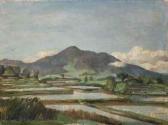 NIEMANTSVERDRIET Jan Frank 1885-1945,Landscape with rice fields,Christie's GB 2011-03-08