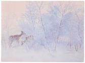 NIESTLÉ Jean Bloé 1884-1942,Rehe im Winter,1914,Lempertz DE 2005-06-11