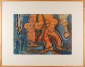NIEUWENHUS Jan 1922-1986,Modern figurative composition,Twents Veilinghuis NL 2018-10-12