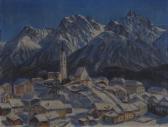 NIGGLI GRET 1882-1954,St. Moritz,1925,Germann CH 2018-06-04