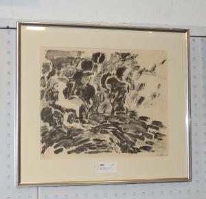 NIHLEN Staffan 1929,litografi,1964,Crafoord SE 2013-02-09