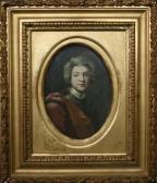 NIKITICH NIKITIN Ivan,Portrait du baron Sergueï Grigorievitch Stroganoff,1707,Tajan 2014-05-21