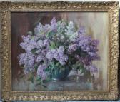 NIKOLSKY A 1900-1900,Floral still life study,1953,Cuttlestones GB 2017-11-23