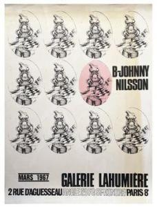 NILSSON Bert Johnny 1934,B-Johnny NILSSON - Galerie LAHUMIERE,1967,Eric Caudron FR 2021-10-12