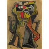 NILSSON Ivan Albert 1898,Cubist Figures,Kodner Galleries US 2017-05-03