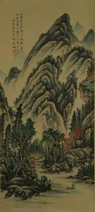 NING He Xiang 1878-1972,Chinese landscape,888auctions CA 2013-08-15