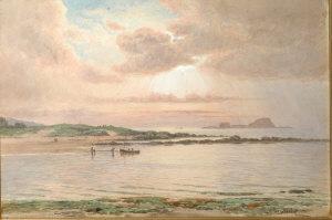 NISBET John 1900-1900,Evening, North Berwick,Shapes Auctioneers & Valuers GB 2008-02-02