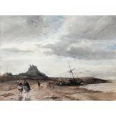 NISBET Robert Buchan 1857-1942,holy island,Sotheby's GB 2005-01-19