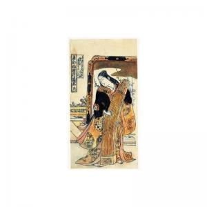 NISHIMURA Shigenobu 1724-1735,IZUTSU NO MAE. LA DAME IZUTSU,Sotheby's GB 2002-11-27