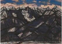 NISHIYAMA Hideo 1911-1989,Shinanoji with dim sunlight,Mainichi Auction JP 2022-01-14