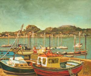 NITESCU Constantin 1935,Sails in Saint Tropez [2008],2008,Artmark RO 2023-04-24