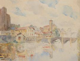 NIVARD André 1880-1969,Clisson, pont sur la Sèvre,Daguerre FR 2021-06-27