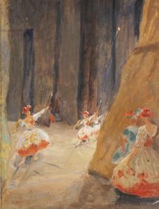 NIVARD André 1880-1969,Scène de ballet,Ruellan FR 2021-02-27