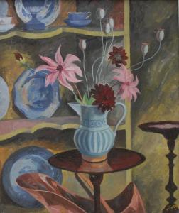 NIVEN Margaret Graeme,Still Life, Flowers in a Jug,Bamfords Auctioneers and Valuers 2018-01-17