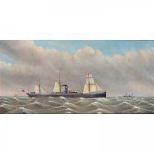 NIXON David 1900-1900,THE S.S. MANORA IN HIGH SEAS,Sotheby's GB 2002-12-16