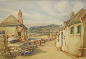 NIXON Harry 1886-1955,"Smeaton's Pier St Ives",1952,Keys GB 2011-06-10