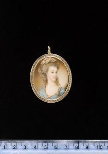 NIXON James 1741-1812,A Lady, wearing gold trimmed turquoise dress and w,Sotheby's GB 2006-11-22