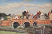 NIXON Job 1891-1938,Bridge at Manningtree,Gorringes GB 2015-12-10