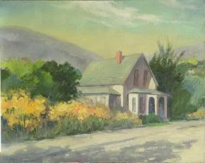 NOACK GRAY Louise 1909-1999,House in Quincy,1976,Clars Auction Gallery US 2007-12-01