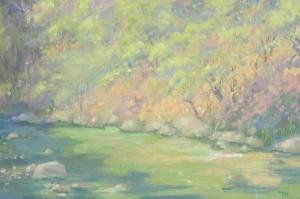 NOACK GRAY Louise,Stanislaw River Bank in Sunshine IV,1986,Clars Auction Gallery 2007-12-02