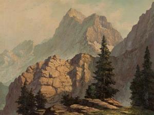 NOBBE Werner,Mountain Panorama,Auctionata DE 2013-08-23