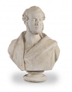 NOBLE MATTHEW 1817-1876,portrait bust of a gentleman,1865,Bonhams GB 2021-02-23