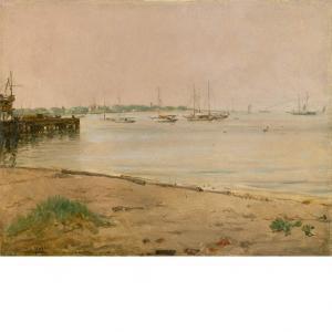 NOBLE Thomas Satterwhite,View Across Gravesend Bay to Seagate,1905,William Doyle 2013-04-22